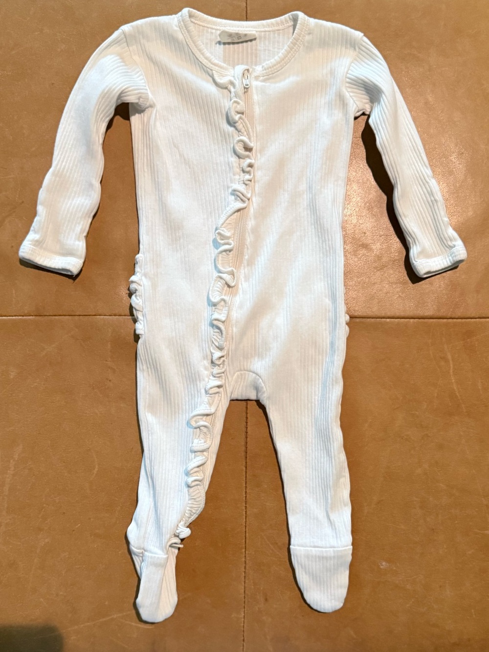 Siix Organic Cotton Footie 3-6M